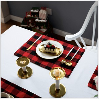 Mua KHĂN LÓT BÀN ĂN LAN DECOR TL429 CARO ĐỎ ĐEN