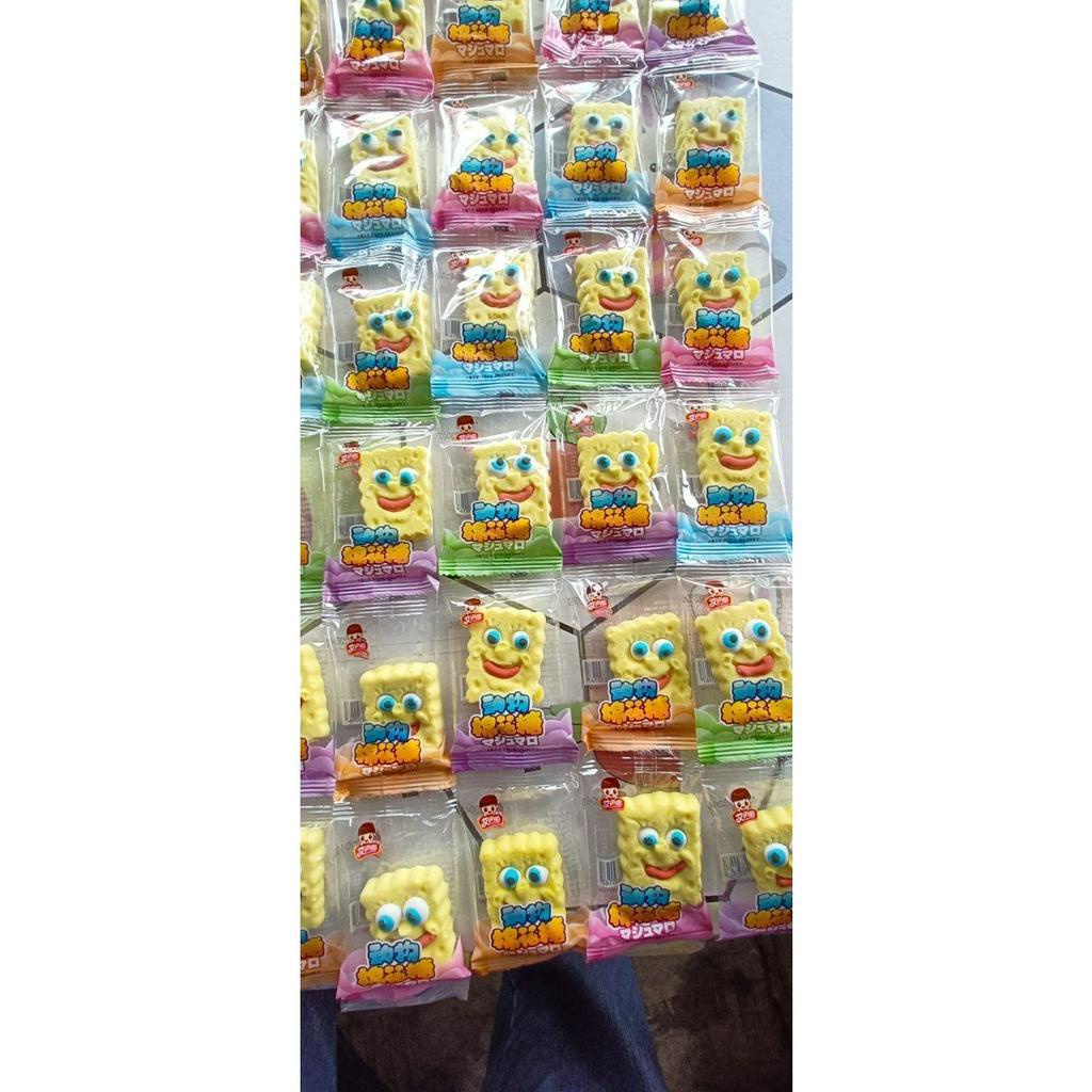 Combo 10 cái Kẹo Bông sữa Marshmallow Mix AISHANGLA Hoạt Hình Hỗn Hợp ngộ nghĩnh cute