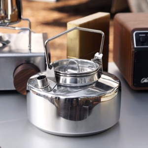 Ấm đun nước firemaple campoutvn dã ngoại 1L Inox SUS 304 FMI-KETTLE01 A305