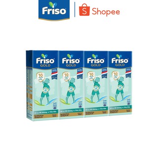  Lốc 4 Hộp Sữa Uống Friso Pha Sẵn 180ml