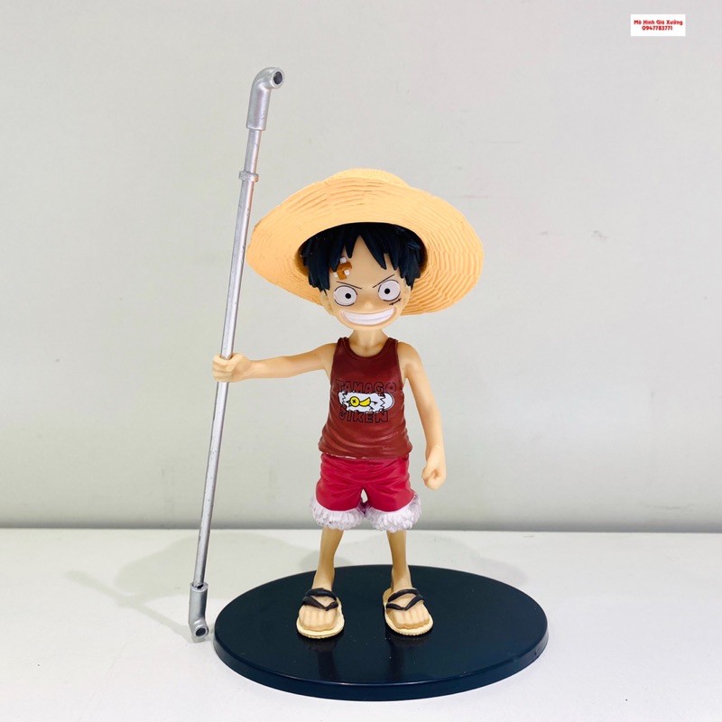 🔥( Có lẻ )🔥  Mô Hình hồi nhỏ Luffy , ACE , Sabo , Sanji , Zoro  Cao 15cm - Figure Tượng One Piece