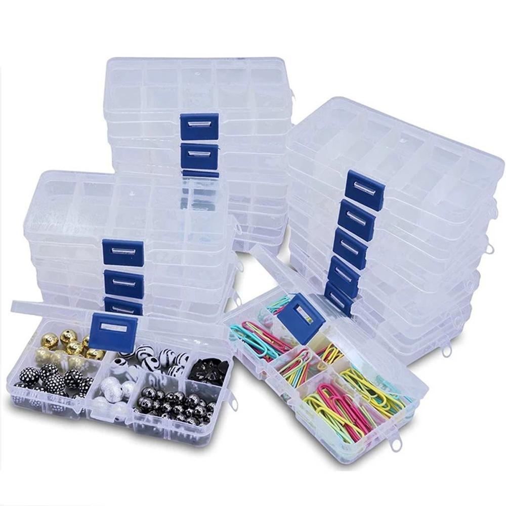 Hộp Nhựa Trong Suốt Đựng Phụ Kiện Câu Cá Tiện Dụng