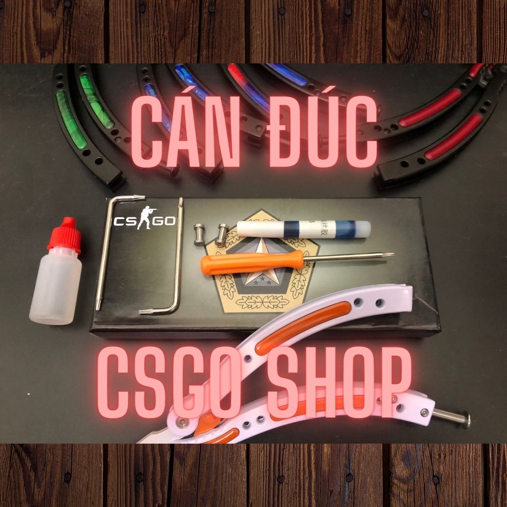 Đồ trưng bày CSGO balisong cao cấp tại CSGO SHOP