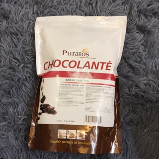 Socola cúc nguyên chất Đắng 75% Puratos