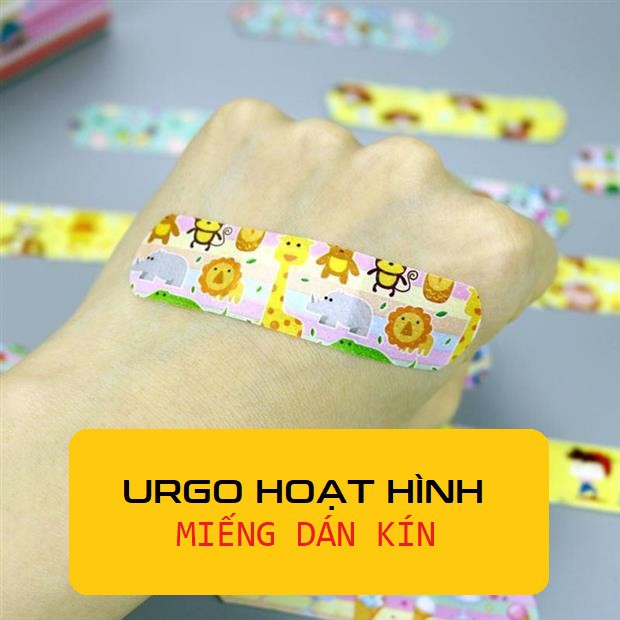 Băng gâu hinh cute dễ thương hoạt hinh băng dán y tế Hộp 120 miếng