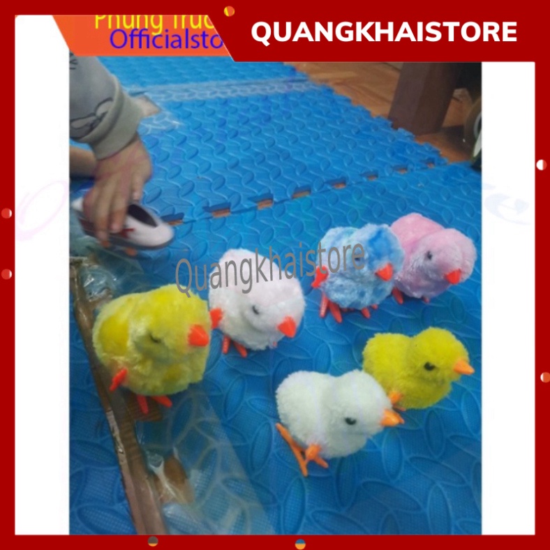 Gà con vặn cót biết chạy cho bé, Gà con chạy cót.