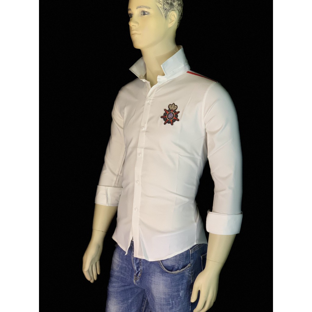 Hình thật - Áosơ Mi cặp Sơ Mi Nam CHẤT LỤA DÀI TAY giá 1 áo shop01 | BigBuy360 - bigbuy360.vn