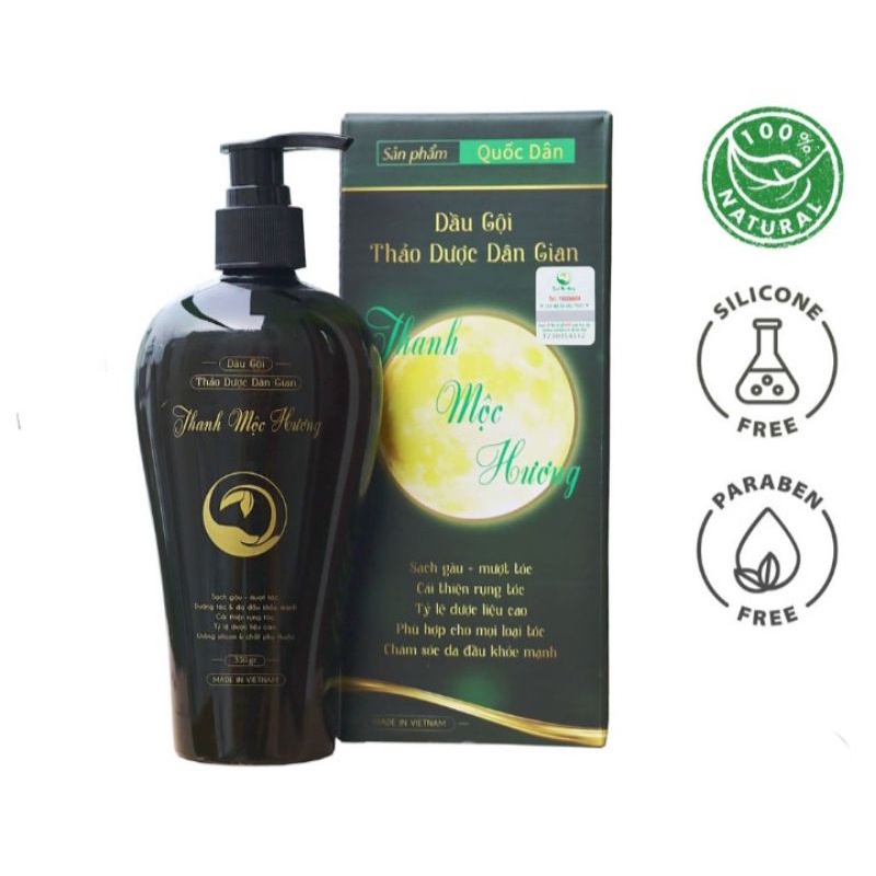 DẦU GỘI KHÔNG SILICON THANH MỘC HƯƠNG