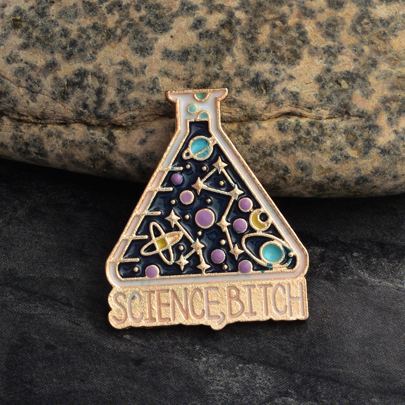 Huy Hiệu Cài Áo Hình Hành Tinh Vũ Trụ Ngộ Nghĩnh