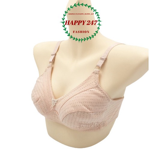 (A788) Aó ngực mỏng không gọng không mút thông hơi Thái Lan mặc ở nhà big size lớn bản to chất dệp cho người béo mập bầu | BigBuy360 - bigbuy360.vn