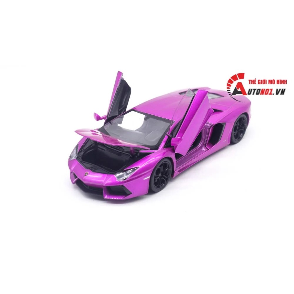 Mô hình xe Lamborghini Aventador Lp700-4 1:24 Welly 4650