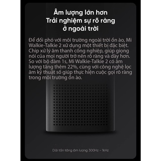 Bộ đàm Mi Walkie-Talkie 2