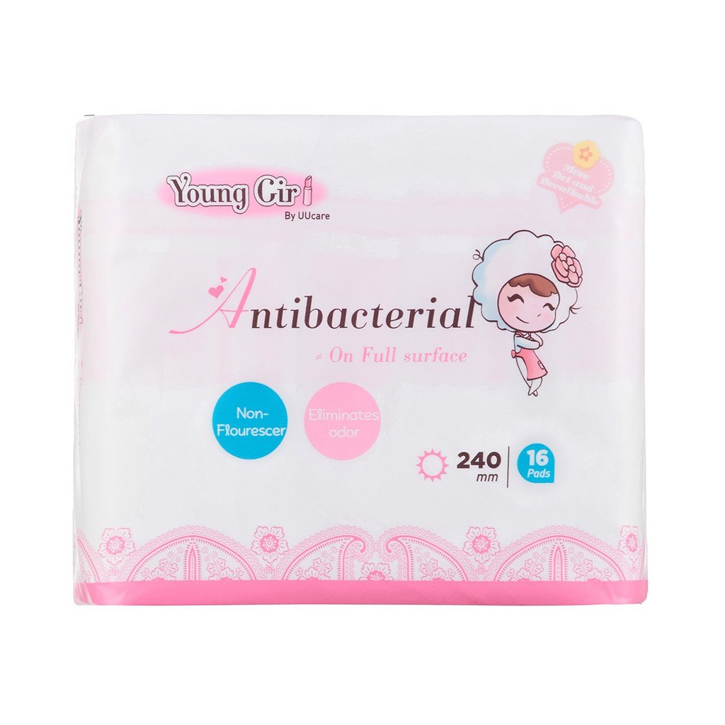 Băng vệ sinh uucare young girl ban ngày 24cm - ảnh sản phẩm 1