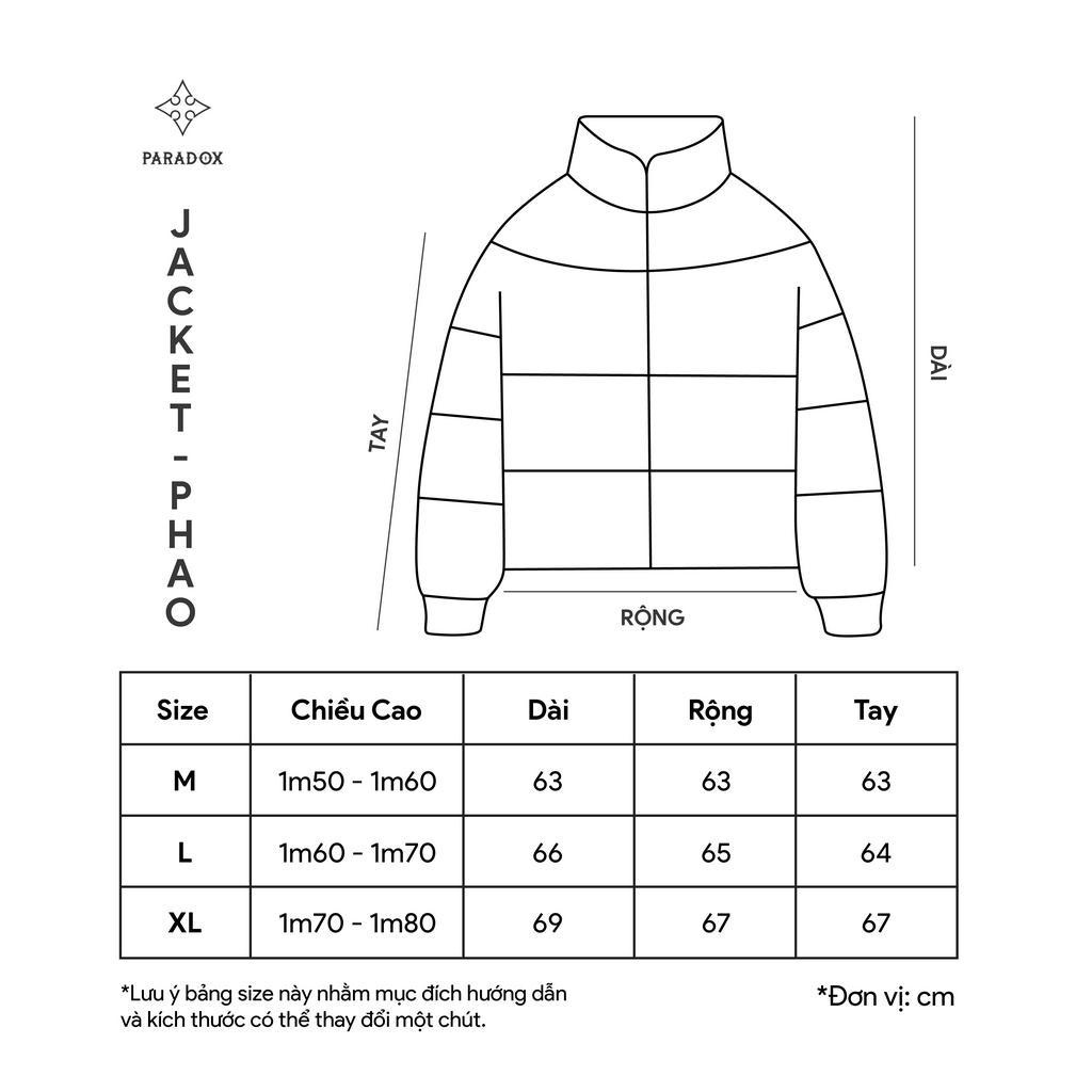 Áo phao PARADOX - ASHEN PUFFER JACKET - High-class Coll.