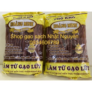 (1kg) Phở Gạo Lứt Đỏ Hoàng Minh (Mì Gạo Lứt)