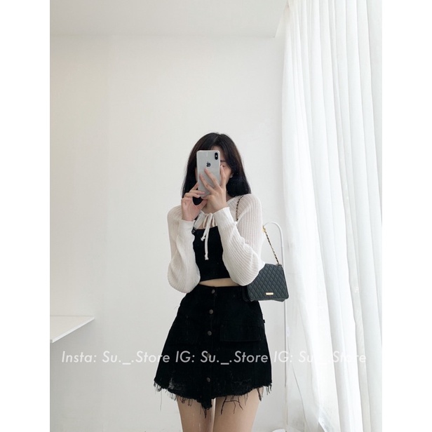 Áo mongtoghi dài tay dây buộc A2341 SUSTORE