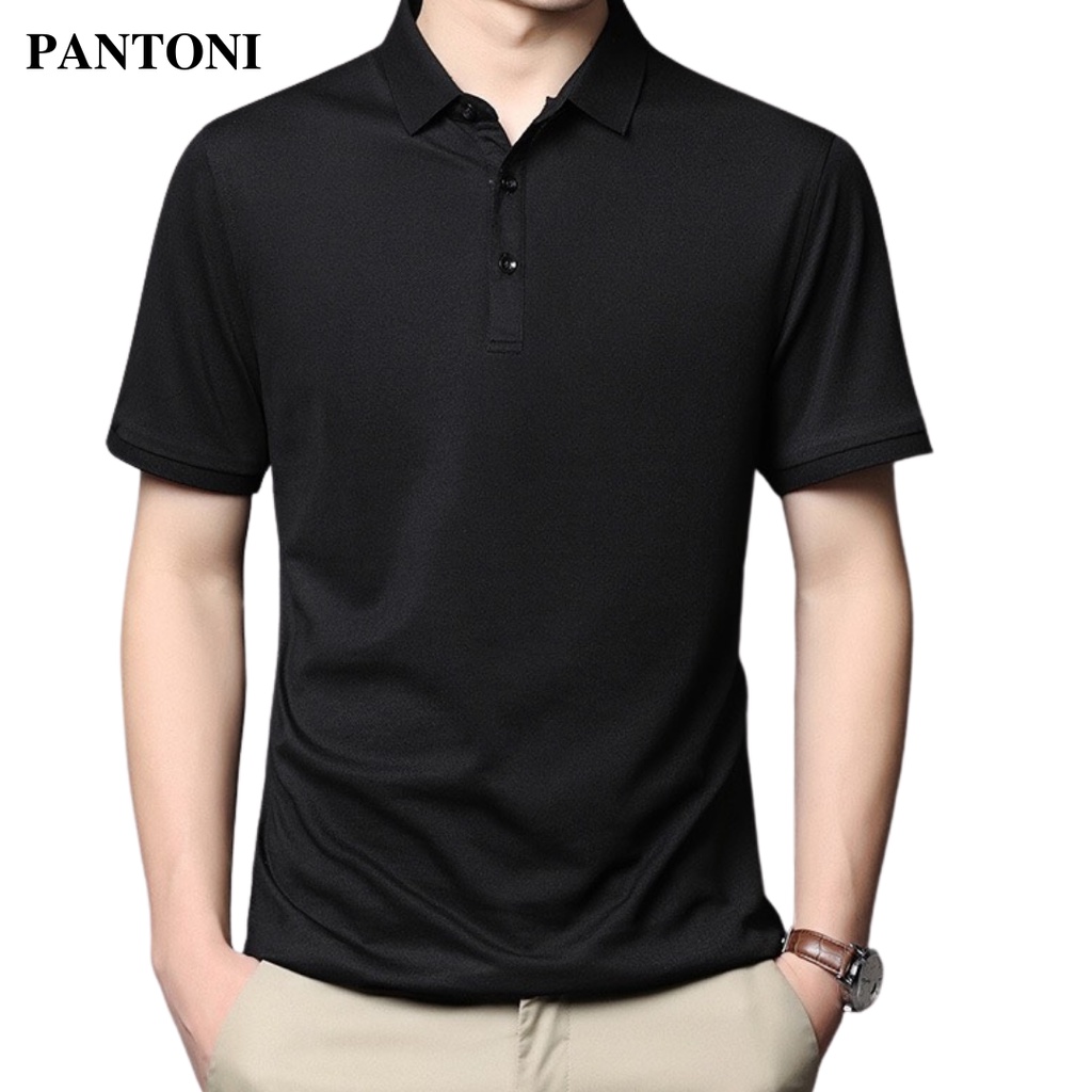 Áo polo nam cổ bẻ pantoni, Áo thun nam ngắn tay chất cotton dày dặn thoáng mát (ACB)
