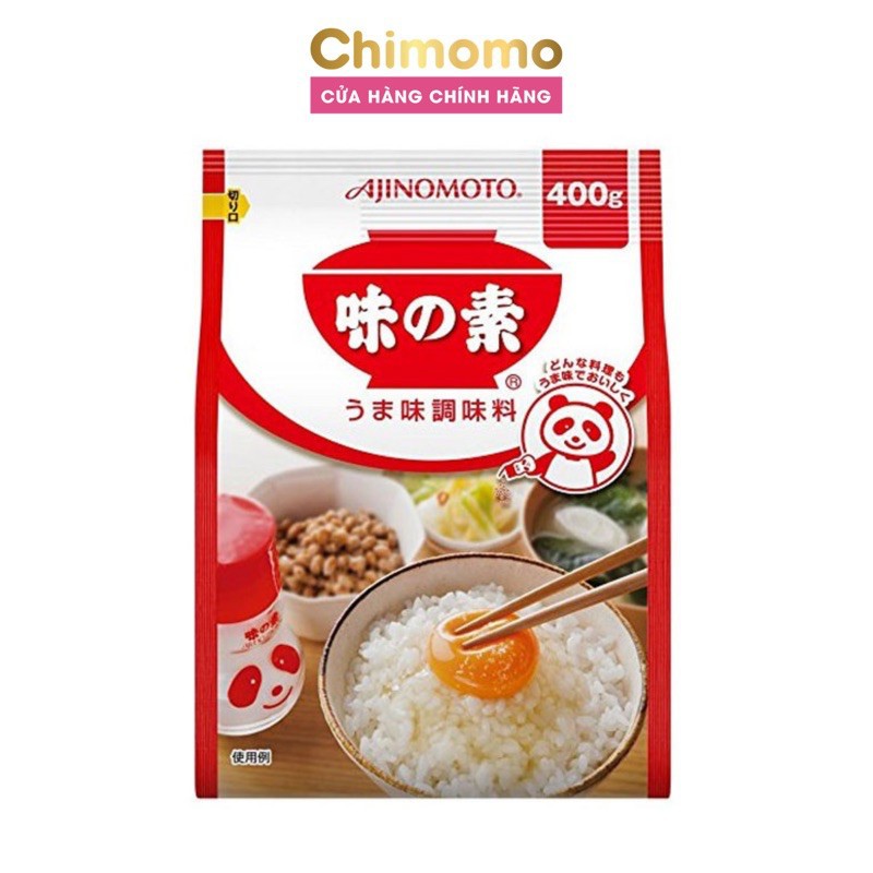 MÌ CHÍNH AJNOMOTO NHẬT BẢN TÚI 400g - Tích Trữ Năng Lượng Giúp Cơ Thể Khỏe Mạnh, Hỗ Trợ Quá Trình Tiêu Hóa
