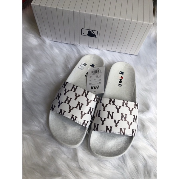 Dép Mlb Ny quai ngang nam