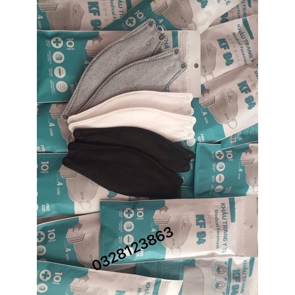 [ Hàng Sẵn ] 50 Chiếc Khẩu Trang 4D KF94 ( 10 Túi ) | BigBuy360 - bigbuy360.vn