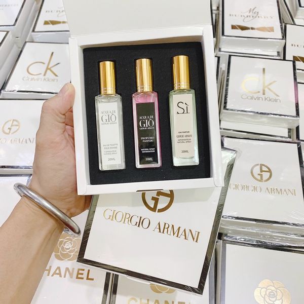 Set nước hoa 3 chai 20ml dạng xịt | BigBuy360 - bigbuy360.vn