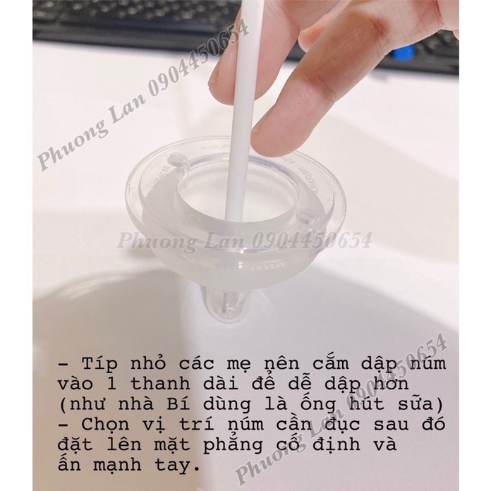 ĐỤC LỖ NÚM TI / DAO RẠCH NÚM Y
