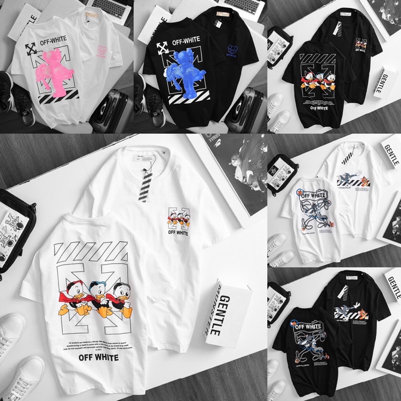 (Có video)Áo thun Off-white dư xịn full tag cod chuẩn auth