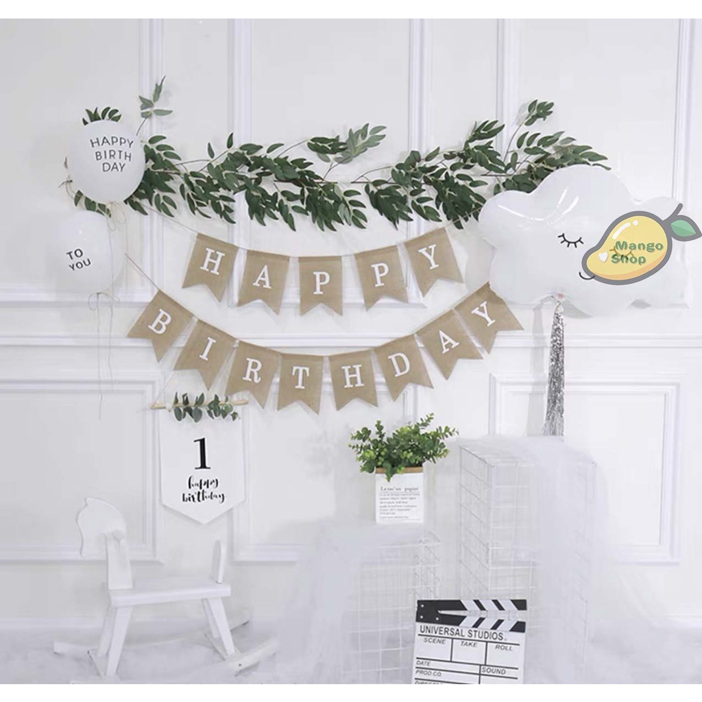 Bong Bóng Đám Mây Đáng Yêu Trang Trí Tiệc Sinh Nhật