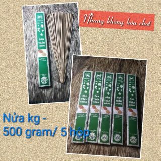 5 hộp nhang trầm đàn hương cao cấp tặng 1 gói nụ trầm