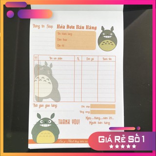 Cuốn Hóa Đơn Bán Lẻ in hình thú