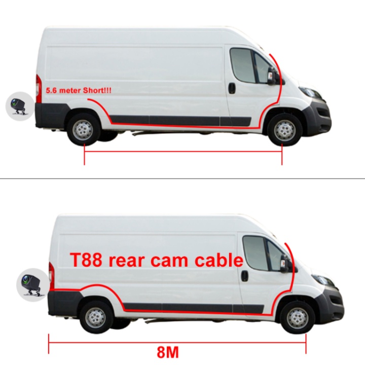 Camera hành trình 360 độ gắn gương và taplo ô tô cao cấp Phisung T88 - BẢO HÀNH 1 NĂM