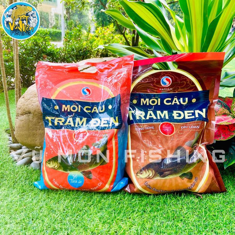 Mồi Xả Câu Cá Trắm Đen ( Trắm Ốc) Chép, Trắm Cỏ Dạng Hạt (1500g) SP - Vũ Môn Fishing