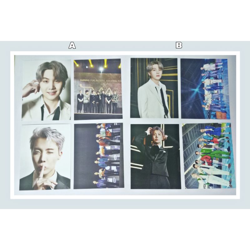 PHOTOCARD POSTCARD BTS ĐỢT THE FACT