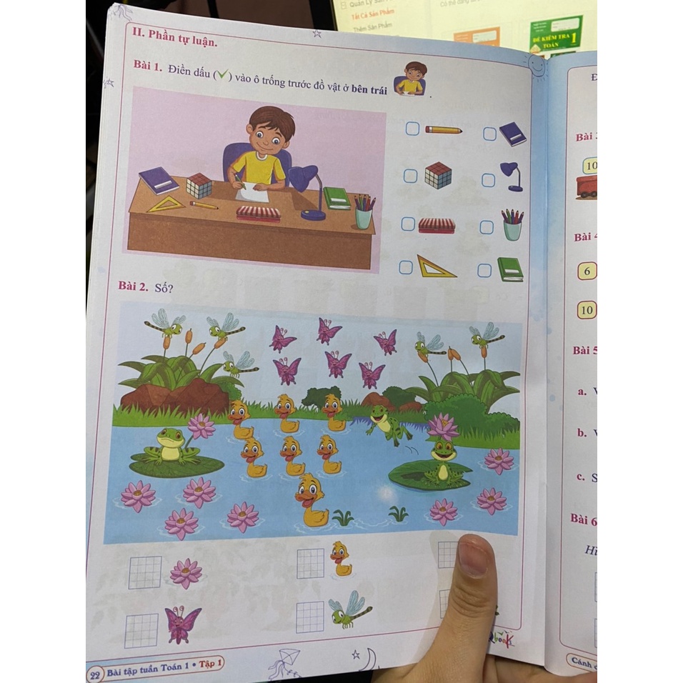 Sách - Bài tập tuần toán 1 tập 1 ( Cánh diều )