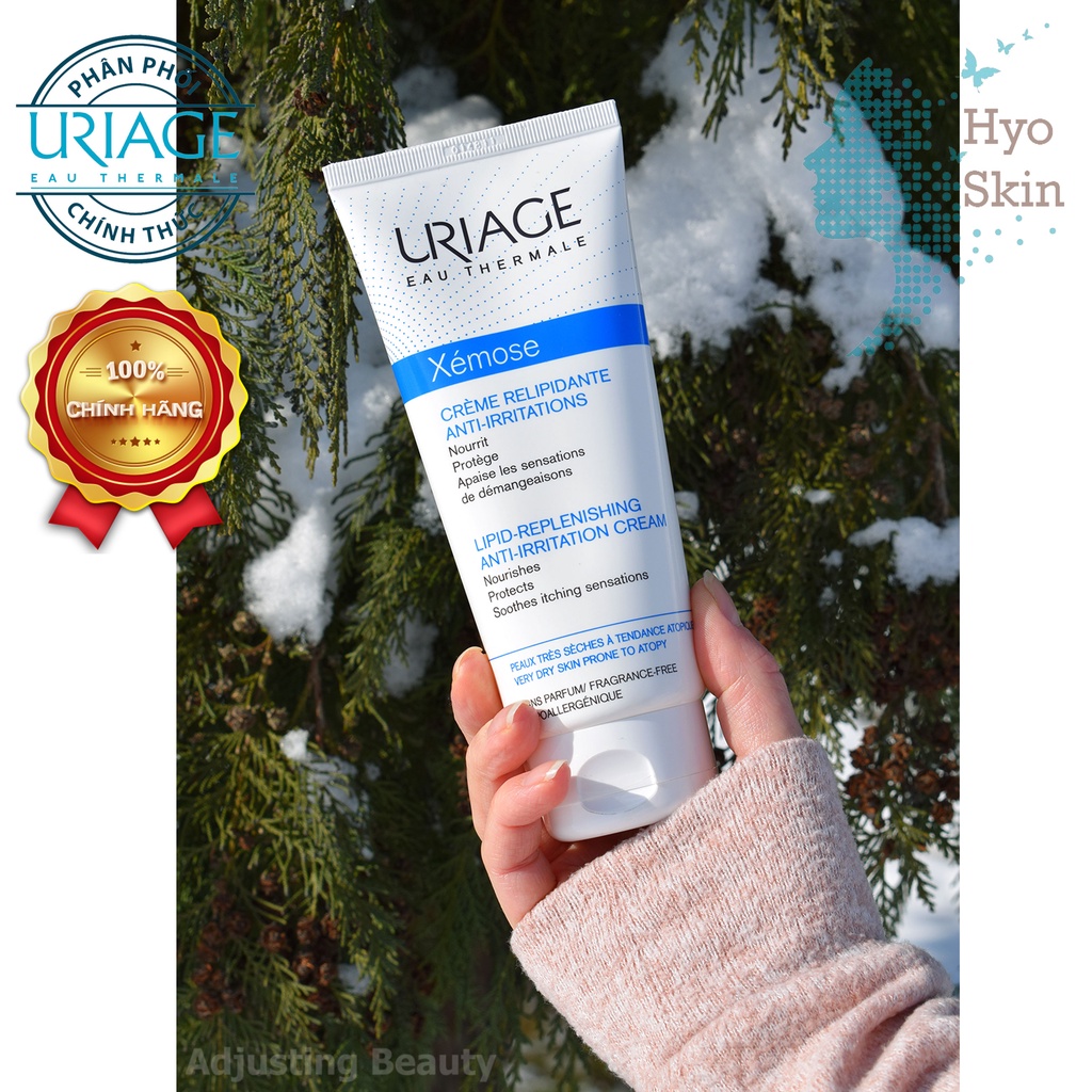 Kem chăm sóc da khô, rất khô, ngứa, viêm cơ địa, chàm URIAGE XEMOSE CREME RELIPIDANTE ANTI - IRRITATIONS