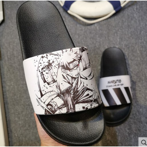 Giày Sneakers JYs. Dép Cao Su Xỏ Ngón Hình Anime NARUTO Nhật Bản Cho Nam #Zz19 (Với Một SIze