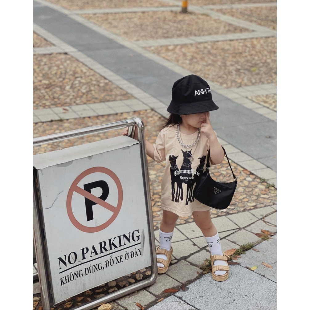 Áo thun cộc tay Represent cho bé trai gái chất cotton, áo phông trẻ em form rộng unisex - Samyy Kids