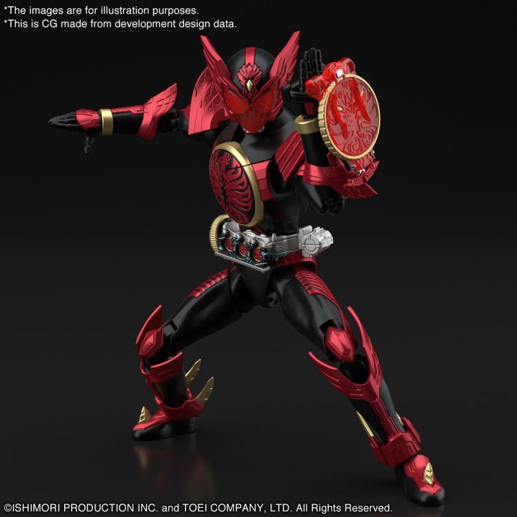 Mô Hình Lắp Ráp Figure-rise Standard Kamen Rider OOO Tajadoru Combo (tặng kèm action base)
