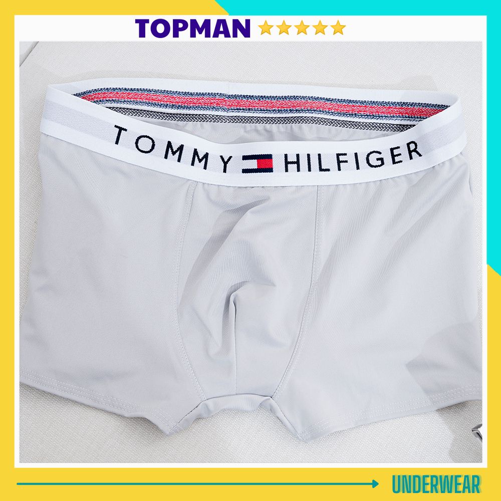Quần Sịp Đùi Nam Thun Lạnh Co Giãn 4 chiều Lót Nam Đùi Boxer sexy cao cấp kháng khuẩn khử mùi - TOPMAN