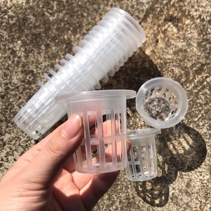 Rọ Nhựa Trồng Rau Thủy Canh - Màu Trắng - 60 mm