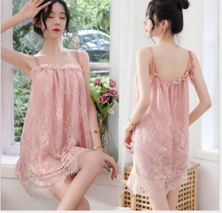 Váy ngủ 2 dây dễ thương V27