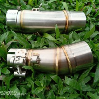 Cổ pô slip on z300, ninja300, z400, ninja 400, R3, MT03 nhập Thái