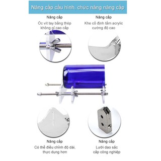 Máy cắt chai thủy tinh DIY - Cao cấp