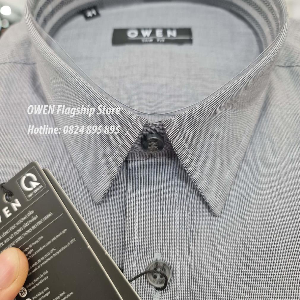 OWEN -  Áo sơ mi nam dài tay dáng SLIMFIT sợi Tre - Mã AS61003D - OWEN Flagship Store
