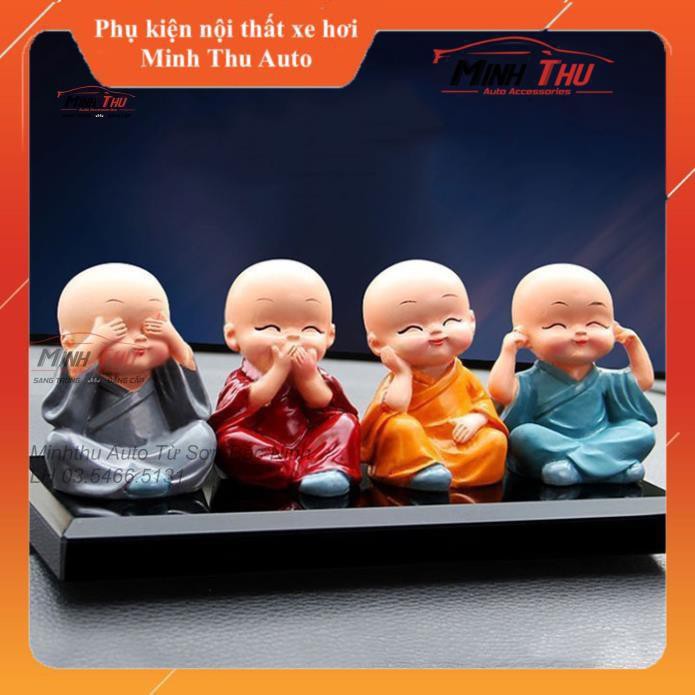 Tượng 4 Chú Tiểu Tứ Không - Ý Nghĩa Sâu Sắc Của Bộ Tượng Tứ Không Nhật Bản