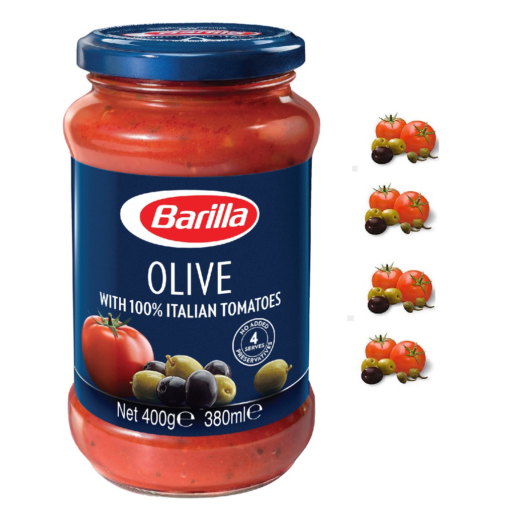 Sốt Barilla Olive hũ 400g