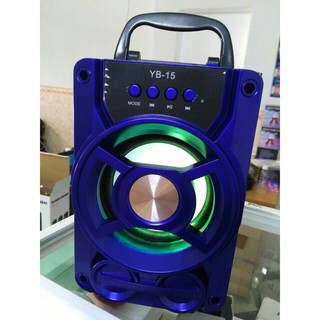 Loa bluetooth xách tay yb-12, yb-15