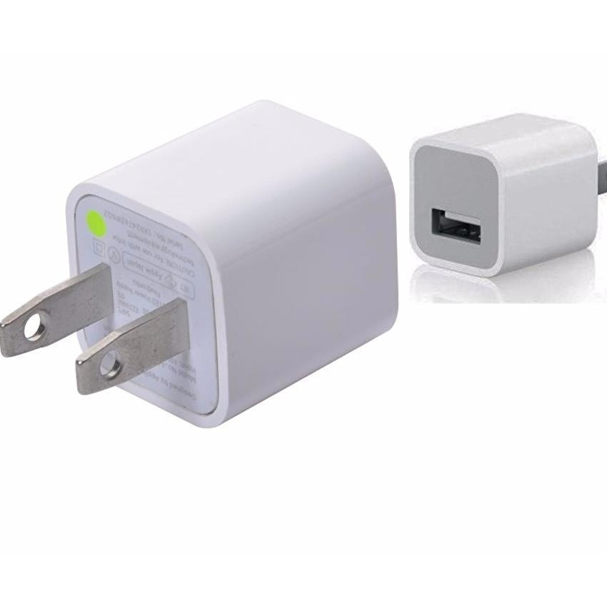 Củ sạc usb dành cho điện thoại androi -loại rẻ- trắng vuông