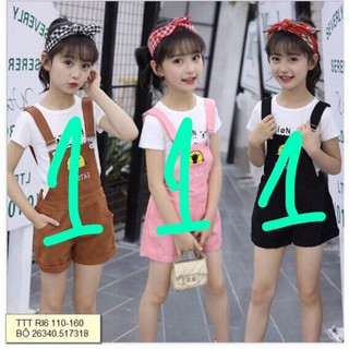 Áo phông cùng set yếm