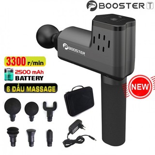 Súng massage gun trị đau cơ bắp căng cơ Booster T - 126W